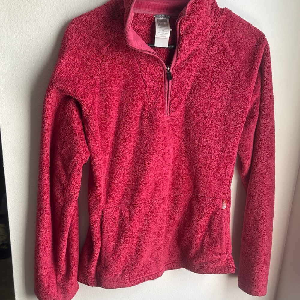 The North Face Women's Red Fleece Jacket